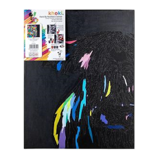 Paint by Number 40 x 40cm - Black